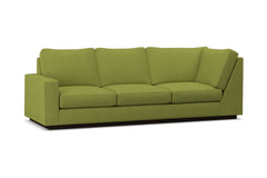 Harper Left Arm Corner Sofa :: Leg Finish: Espresso / Configuration: LAF - Chaise on the Left