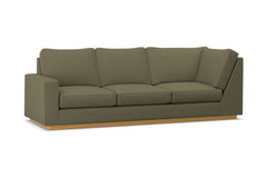 Harper Left Arm Corner Sofa :: Leg Finish: Espresso / Configuration: LAF - Chaise on the Left