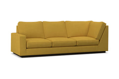 Harper Left Arm Corner Sofa :: Leg Finish: Espresso / Configuration: LAF - Chaise on the Left