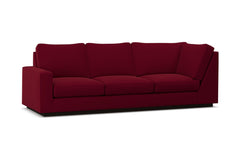 Harper Left Arm Corner Sofa :: Leg Finish: Espresso / Configuration: LAF - Chaise on the Left