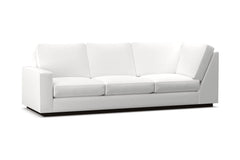 Harper Left Arm Corner Sofa :: Leg Finish: Espresso / Configuration: LAF - Chaise on the Left