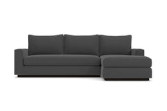 Harper Reversible Chaise Sleeper Sofa :: Leg Finish: Espresso / Sleeper Option: Deluxe Innerspring Mattress