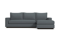 Harper Reversible Chaise Sleeper Sofa :: Leg Finish: Espresso / Sleeper Option: Memory Foam Mattress