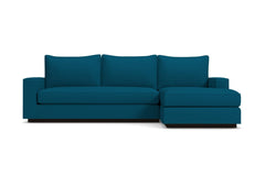 Harper Reversible Chaise Sleeper Sofa :: Leg Finish: Espresso / Sleeper Option: Memory Foam Mattress