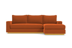 Harper Reversible Chaise Sofa :: Leg Finish: Natural