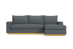 Harper Reversible Chaise Sofa :: Leg Finish: Natural