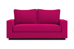 Harper Apartment Size Sleeper Sofa :: Leg Finish: Espresso / Sleeper Option: Deluxe Innerspring Mattress