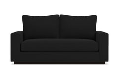 Harper Apartment Size Sleeper Sofa :: Leg Finish: Espresso / Sleeper Option: Deluxe Innerspring Mattress