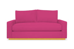 Harper Twin Size Sleeper Sofa :: Leg Finish: Natural / Sleeper Option: Memory Foam Mattress