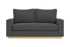 Harper Apartment Size Sleeper Sofa :: Leg Finish: Natural / Sleeper Option: Deluxe Innerspring Mattress
