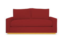 Harper Apartment Size Sleeper Sofa :: Leg Finish: Natural / Sleeper Option: Deluxe Innerspring Mattress