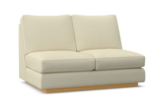 Harper Armless Loveseat :: Leg Finish: Natural