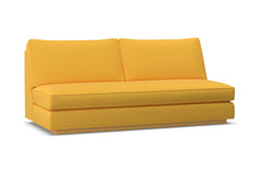 Harper Armless Sofa w/ Benchseat :: Leg Finish: Natural