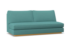 Harper Armless Sofa w/ Benchseat :: Leg Finish: Natural