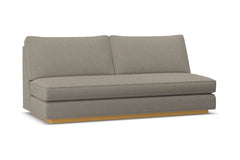Harper Armless Sofa w/ Benchseat :: Leg Finish: Natural