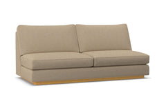 Harper Armless Sofa :: Leg Finish: Natural