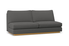 Harper Armless Sofa :: Leg Finish: Natural