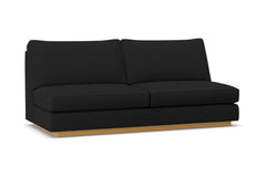 Harper Armless Sofa :: Leg Finish: Natural
