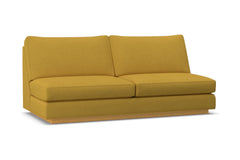 Harper Armless Sofa :: Leg Finish: Natural