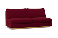 Harper Armless Sofa :: Leg Finish: Natural
