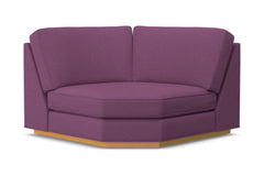 Harper Round Corner :: Leg Finish: Natural