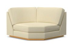 Harper Round Corner :: Leg Finish: Natural