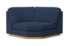 Harper Round Corner :: Leg Finish: Natural