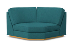 Harper Round Corner :: Leg Finish: Natural