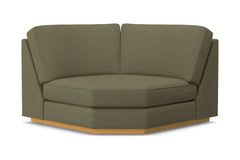 Harper Round Corner :: Leg Finish: Natural