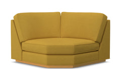 Harper Round Corner :: Leg Finish: Natural