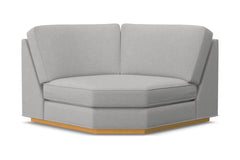 Harper Round Corner :: Leg Finish: Natural