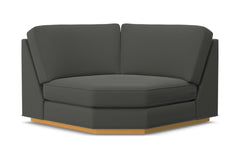 Harper Round Corner :: Leg Finish: Natural