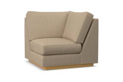 Harper Square Corner :: Leg Finish: Natural