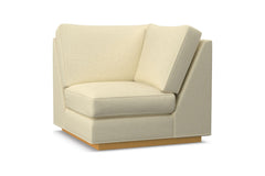 Harper Square Corner :: Leg Finish: Natural