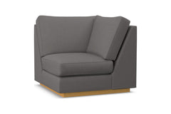 Harper Square Corner :: Leg Finish: Natural