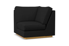 Harper Square Corner :: Leg Finish: Natural