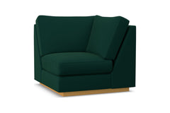 Harper Square Corner :: Leg Finish: Natural