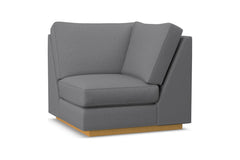 Harper Square Corner :: Leg Finish: Natural