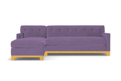 Harrison Ave 2pc Sectional Sofa :: Leg Finish: Natural / Configuration: LAF - Chaise on the Left
