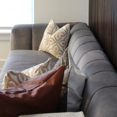 Mist Grey Velvet