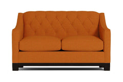 Jackson Heights Apartment Size Sofa :: Leg Finish: Espresso / Size: Apartment Size - 68"w