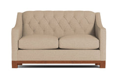Jackson Heights Loveseat :: Leg Finish: Pecan / Size: Loveseat - 53"w