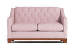 Jackson Heights Loveseat :: Leg Finish: Pecan / Size: Loveseat - 53"w