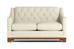 Jackson Heights Loveseat :: Leg Finish: Pecan / Size: Loveseat - 53"w