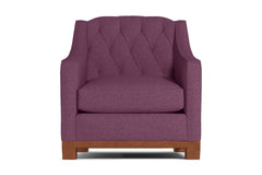 Jackson Heights Chair :: Leg Finish: Pecan