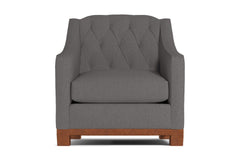 Jackson Heights Chair :: Leg Finish: Pecan