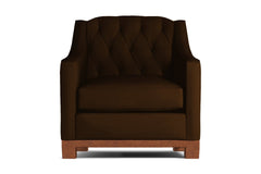 Jackson Heights Chair :: Leg Finish: Pecan