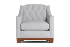 Jackson Heights Chair :: Leg Finish: Pecan