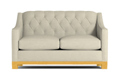 Jackson Heights Loveseat :: Leg Finish: Natural / Size: Loveseat - 53"w
