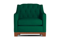 Jackson Heights Chair :: Leg Finish: Pecan